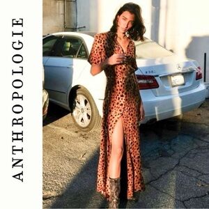 Anthropologie Porridge Vianne Maxi Shirtdress